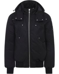 Moose Knuckles - Padded Down Jacket With Structured Silhouette - Lyst