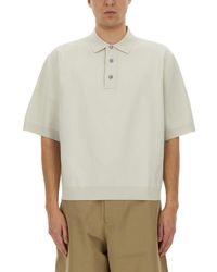 Studio Nicholson - Knitted Polo - Lyst