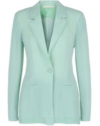 Givenchy - Single-Breasted Sheer Silk Blazer - Lyst