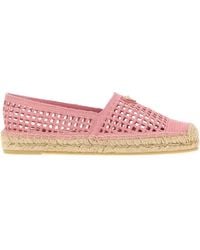 Prada - Crochet Espadrilles - Lyst