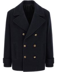 Balmain - Wool Caban - Lyst
