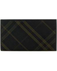 Burberry - Printed E-Canvas Wallet - Lyst