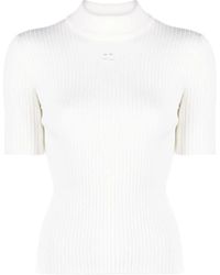 Courreges - Reedition Knit Ss Jumper - Lyst
