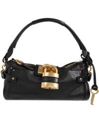 Chloé - Paddington Padlock Leather Tote Bag - Lyst