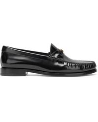 Celine - Triomphe Luco Leather Loafers - Lyst