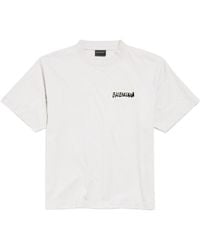 Balenciaga - Masking Tape T-Shirt - Lyst