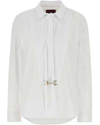Gucci - Horsebit Cotton Shirt - Lyst