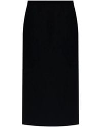 Givenchy - Midi Skirt With Zip - Lyst