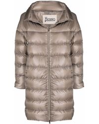 Herno - Matilde Midi Down Jacket - Lyst