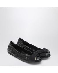 Prada - Calf Leather Ballerinas - Lyst