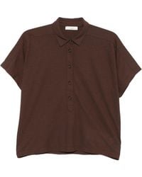 Zanone - Short-Sleeved Cotton Polo Shirt - Lyst