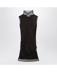 Max Mara - Mesh Mini Dress By Viscose - Lyst