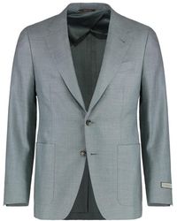 Canali - Single-Breasted Two-Button Jacket - Lyst