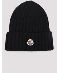 Moncler - Virgin Wool Hat - Lyst