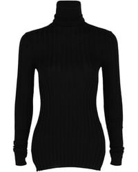 Givenchy - Rolled Neck Long-Sleeve Sweater - Lyst