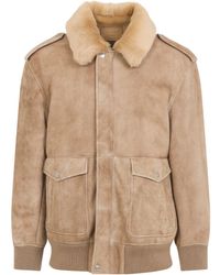 Prada - Leather Jacket - Lyst