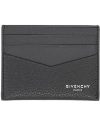 Givenchy - Grained Leather Card Holder - Lyst