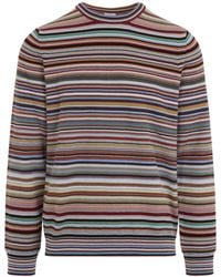 Paul Smith - Crewneck Sweater - Lyst