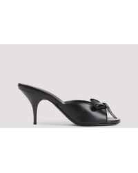 Miu Miu - Lamb Leather Slippers - Lyst