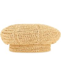 Prada - Rafia Baker Boy Hat - Lyst