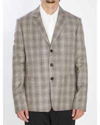 Celine - Ebene Ivoire Wool Veste Junior Demi-Plastron Jacket - Lyst