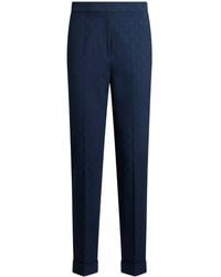 Etro - Cotton Elastane Pants - Lyst