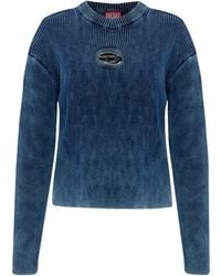 DIESEL - Round-Neck Knitwear - Lyst
