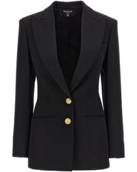 Balmain - Virgin Wool Jacket - Lyst