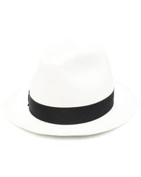 Borsalino - Logo Fedora Hat - Lyst