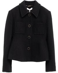 Chloé - Tweed Jacket - Lyst