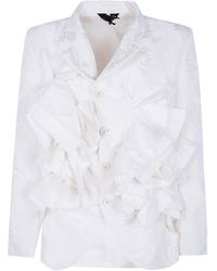 Comme des Garçons - Embroidered Jacket - Lyst
