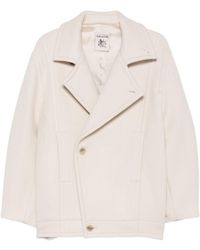 Semicouture - Kara Wool Coat - Lyst