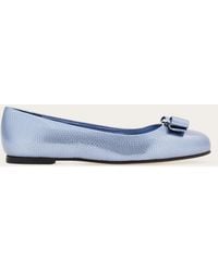 Ferragamo - Ballet — Light/Periwinkle Metallic - Lyst