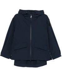 Peuterey - Coats Blu Polyamide - Lyst