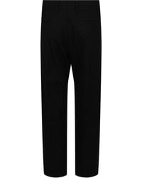 Givenchy - Straight Fit Pants With Metal Clip Closure - Lyst