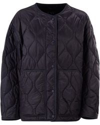 Fay - Technical Fabric Jacket With Onion Quilting - Lyst