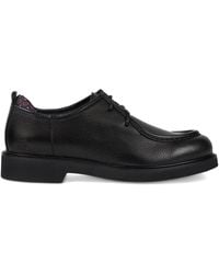 Etro - Leather Derby Shoes With Lace-Up Design - Lyst