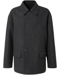 Fendi - Double-Breasted Coat - Lyst