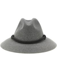 Brunello Cucinelli - Felt Hat - Lyst