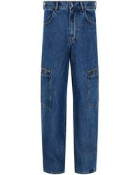 Givenchy - Loose-Fit Cargo Jeans - Lyst