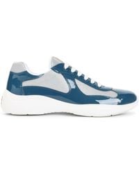Prada - Calf Leather Sneakers - Lyst