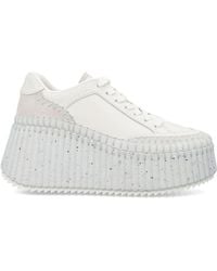Chloé - Nama Wedge Sneaker - Lyst