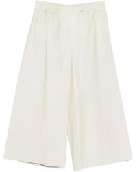 Yves Salomon - Leather Trousers With Drawstring - Lyst