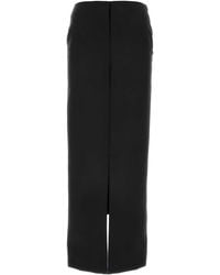 Givenchy - Wool Blend Skirt - Lyst
