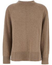 Max Mara - Solid Crew Neck Sweater - Lyst