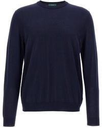 Zanone - Cotton Sweater Sweaters And Cardigans - Lyst