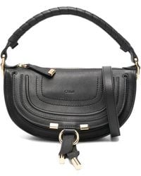 Chloé - Marcie Leather Shoulder Bag - Lyst