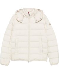 Moncler - Down-Filled Hooded Coat With Detachable Adjustable Hood And Elastic Cuffs - Lyst