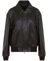 Prada - Leather Jacket - Lyst