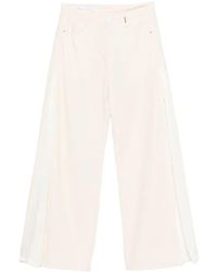 High - Side Panel Trousers - Lyst